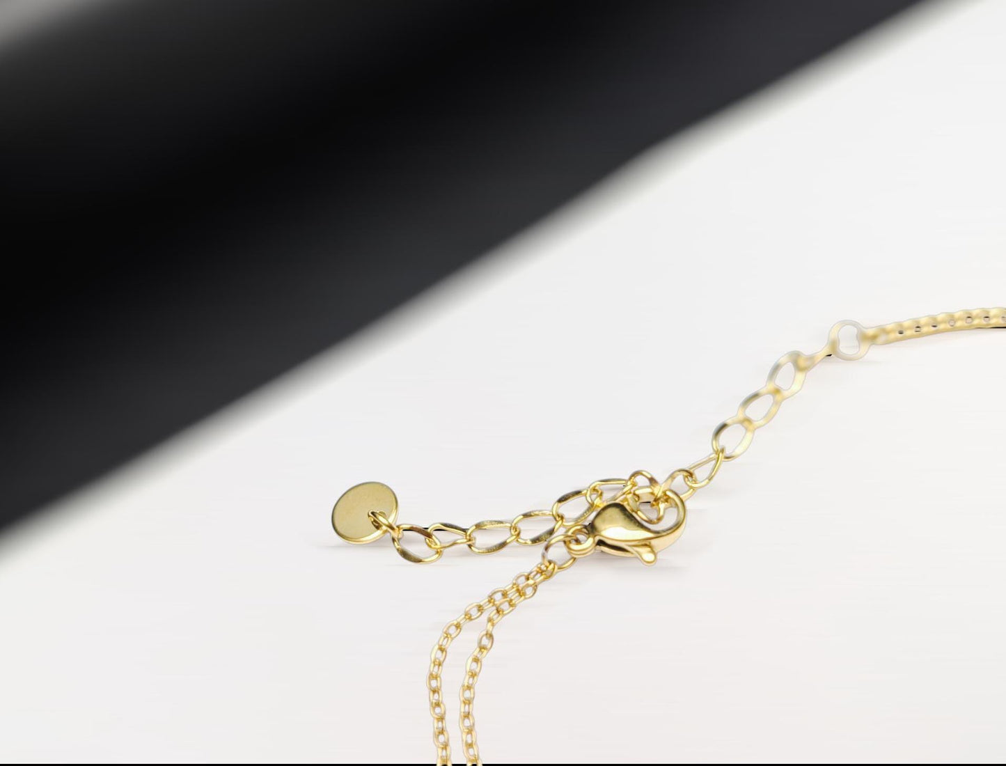 Anti Tarnish Gold Plated Interlocking circles infinity style Western Anklet