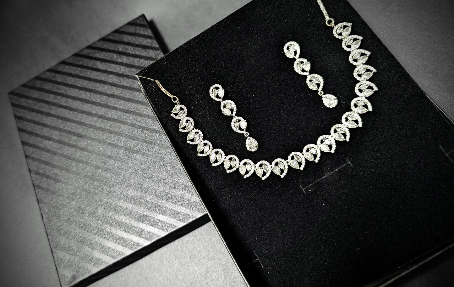 Silver plated Necklace set